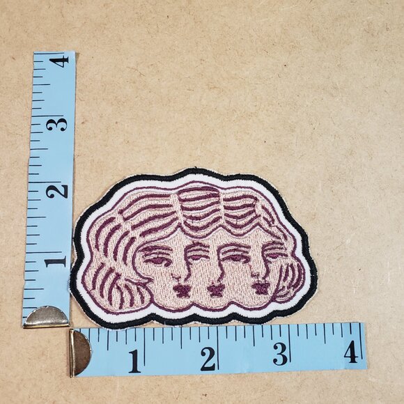 3 Heads are Better than 1 Iron-On Patch (2/$12 or 5/$22) - Picture 2 of 2
